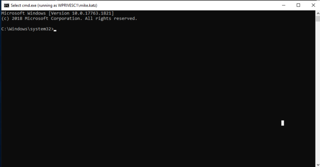 runas /savecred spawning shell as mike.katz